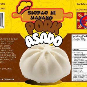 SIOPAO - PORK ASADO