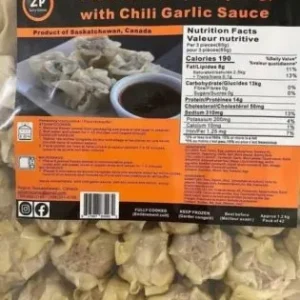 PORK SIOMAI w/ chili garlic sauce